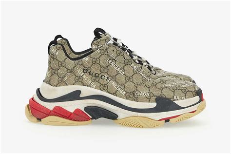 gucci balenciaga triple s